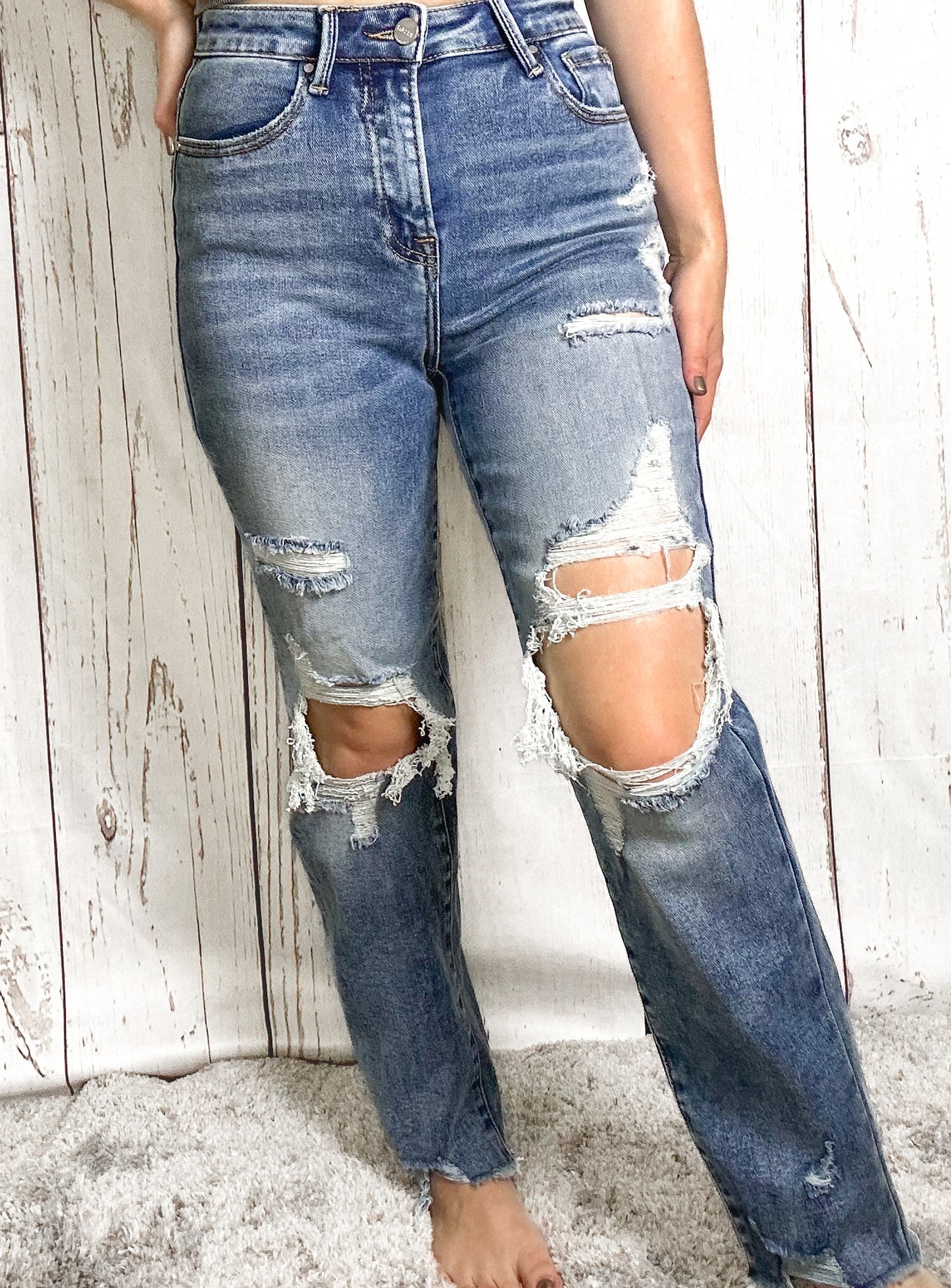 Morgan Slim Straight Jean
