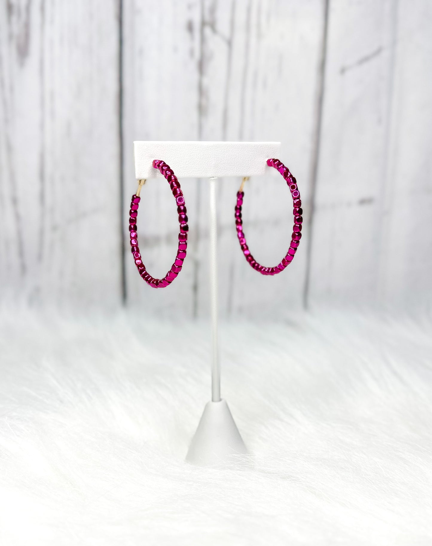 Barbie Beaded Earrings