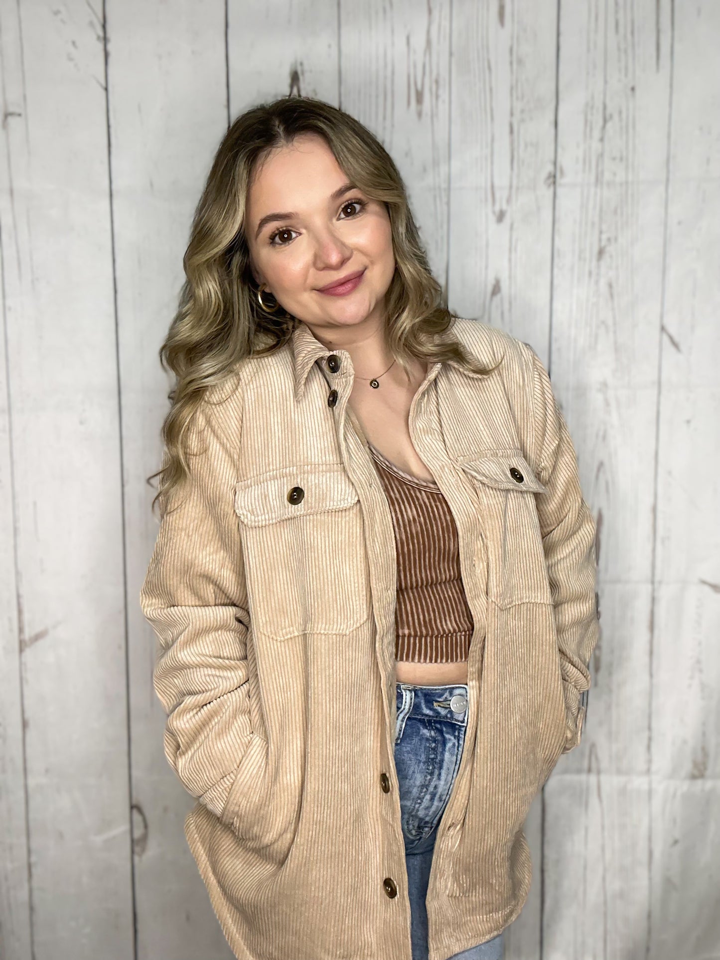 Remi Corduroy Shacket