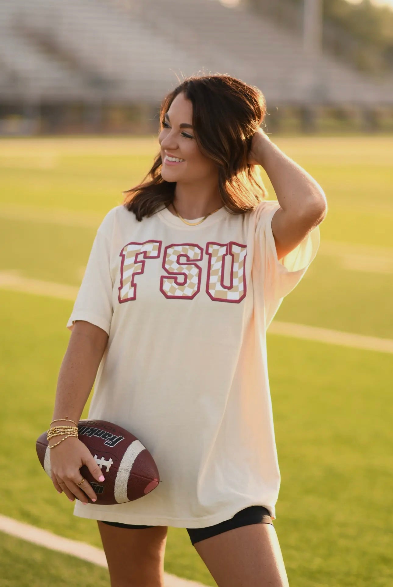 FSU Checkered Tee