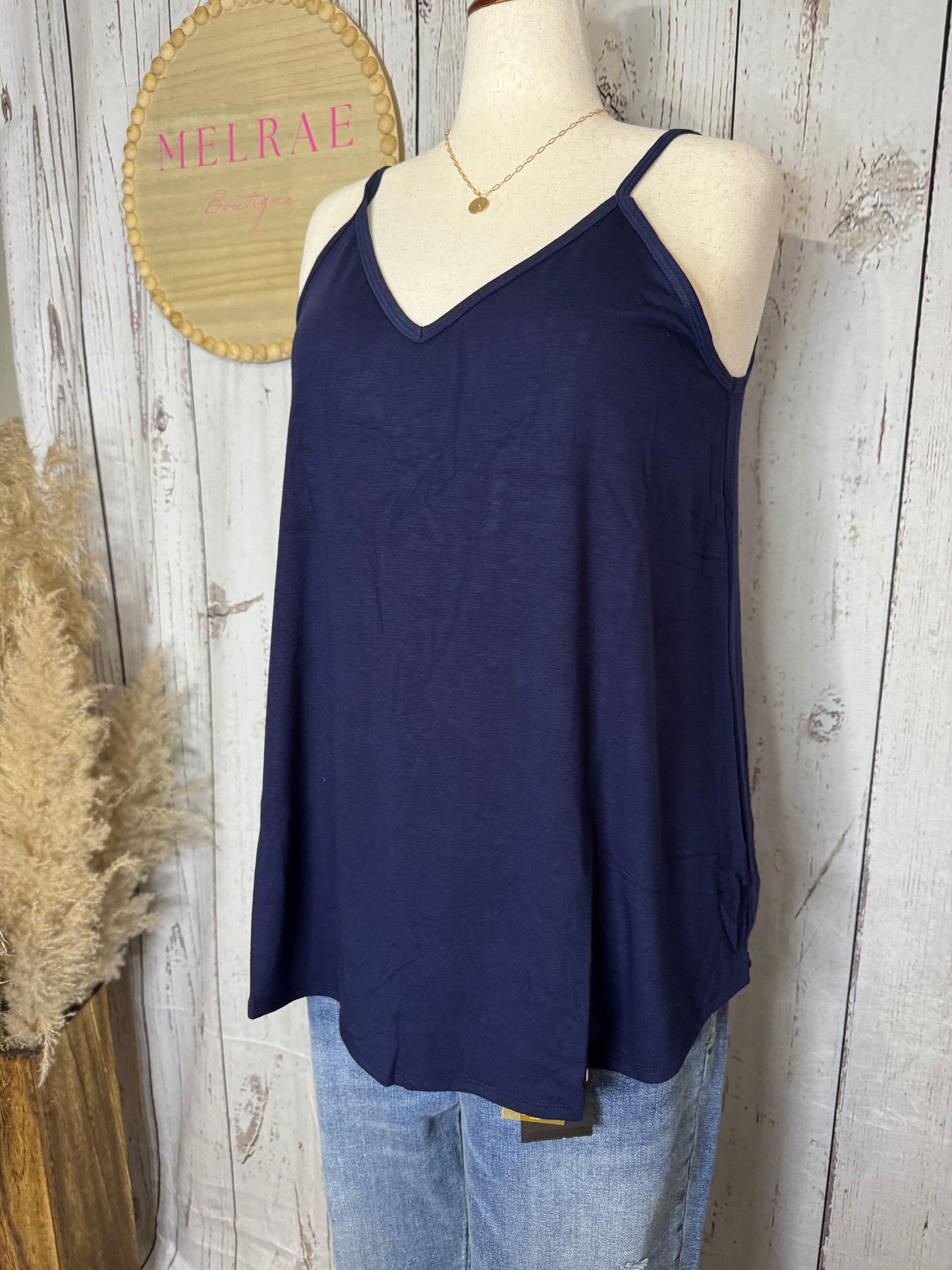 SUSAN Plus Front and Back Reversible Spaghetti Cami