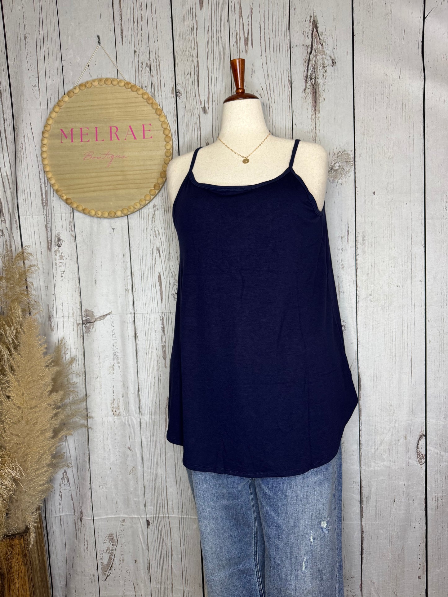 SUSAN Plus Front and Back Reversible Spaghetti Cami