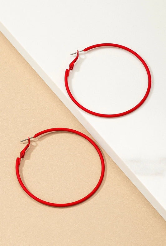 Rudolph Hoop Earrings