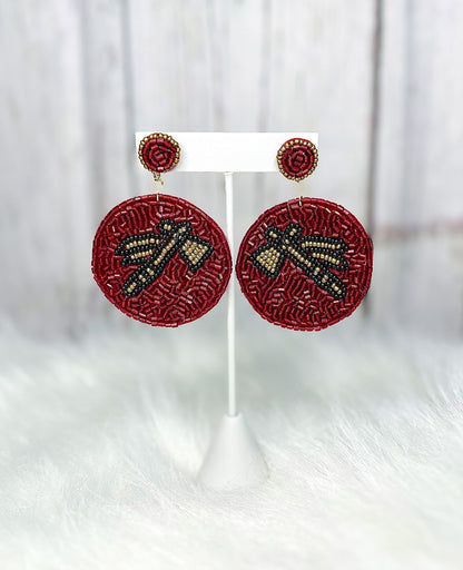 Seminole Beaded Earrings